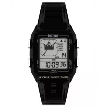 Zegarek męski TIMEX Solar Quartz TW2W96500 36mm Koperta ze stali nierdzewnej Zielony pasek materiałowy