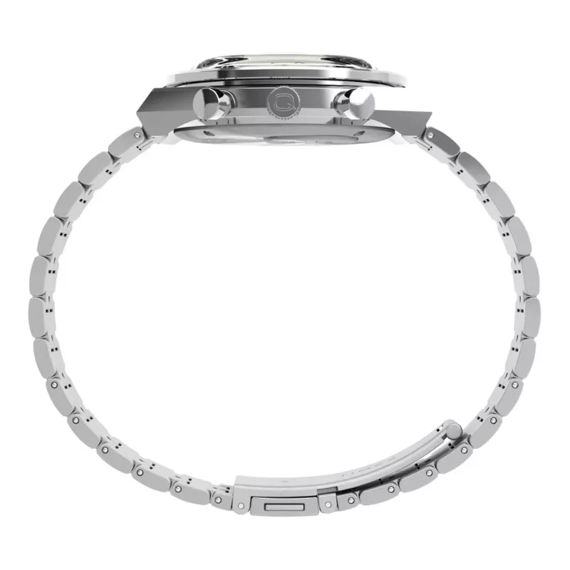 Zegarek męski Timex TW2V42600 40mm kwarcowy z zieloną tarczą i brązowym paskiem skórzanym