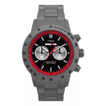 Zegarek męski Timex TW2Y02000 Expedition North Field Post Solar 44mm - czarna tarcza i ekologiczny pasek materiałowy