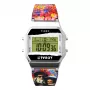 Timex Unisex TW2Y46800 34mm srebrno-niebieski zegarek kwarcowy ze stali nierdzewnej