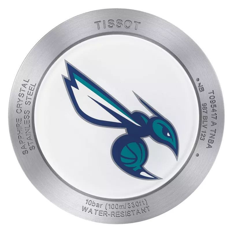 Zegarek męski TISSOT PRS 516 Swiss Quartz Chronograph 42mm srebrna tarcza brązowy pasek skórzany T095417170373
