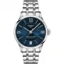 TISSOT T-Classic Chemin des Tourelles Automatyczny Zegarek Damski 32mm Niebieska Tarcza z Masy Perłowej Indeksy Diamentowe Bransoleta ze Stali Nierdzewnej