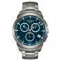 Zegarek TISSOT T-Classic Couturier męski szwajcarski kwarcowy chronograf 43mm niebieska tarcza stal nierdzewna