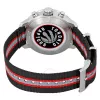 TISSOT T-Sport PRC 200 Męski szwajcarski kwarcowy zegarek chronograf 42mm Stal nierdzewna Czarna tarcza