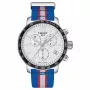 TISSOT T-Sport PRS 200 Męski Zegarek Chronograf 42mm Niebieska Tarcza Stal Nierdzewna
