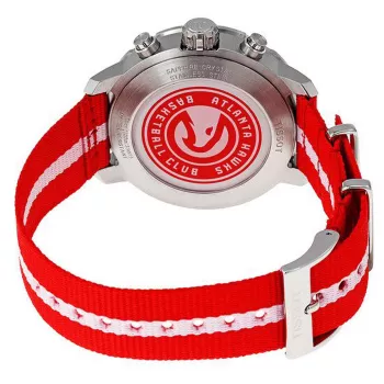 Zegarek męski TISSOT T-Sport Quickster T0954177037 42mm Swiss Quartz Chronograph Czarna tarcza Pasek NATO