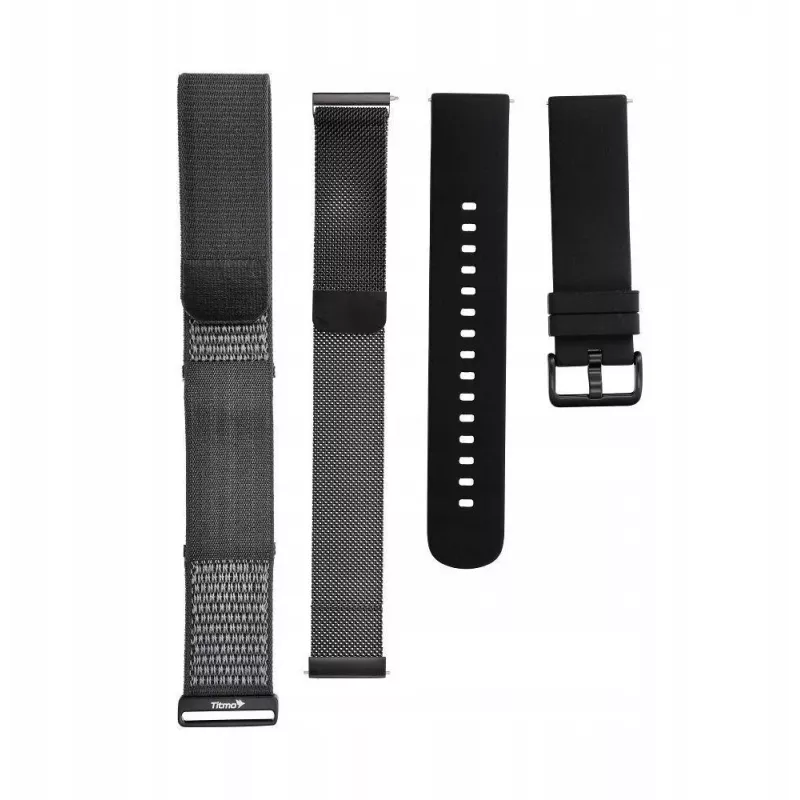 Titmo Loop I-110 Smartband Czarny z EKG, HRV, ciśnieniem krwi, SpO2, IP68