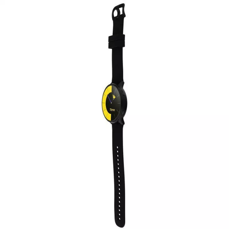 TITMO O-200 Smartwatch z 1.32 cala AMOLED, GPS, Bluetooth 5.0, czujnik tętna, IP68 - Czarny
