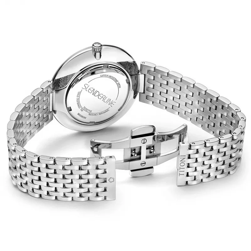 Zegarek męski TITONI Airmaster TQ52718S-608 37mm Stal nierdzewna Srebrna tarcza