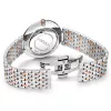Zegarek męski TITONI Airmaster TQ52718SRG606 37mm szwajcarski kwarcowy srebrna tarcza brązowy pasek skórzany