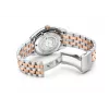 Zegarek automatyczny TITONI męski 83909SRG-063 38,5mm Różowe złoto PVD Stal nierdzewna Srebrna tarcza Brązowy pasek skórzany