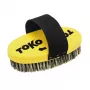 Toko Base Brush Oval Steel Wire - Szczotka do woskowania nart i snowboardu