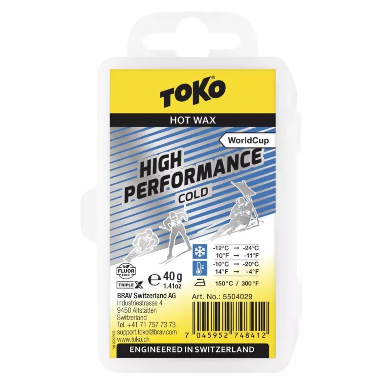 Toko High Performance Hot Wax Cold 40g