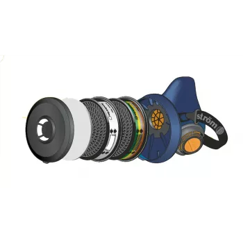 Maska ochronna Toko Racing Protection – czarna, unisex, neoprenowa maska na twarz do narciarstwa i snowboardu