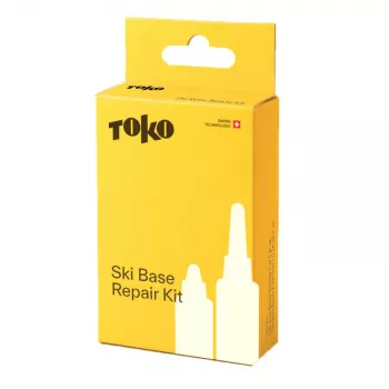 Toko Ski Base Repair Kit - 4 Black P-tex Candles for Ski and Snowboard Base Repair