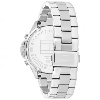 Zegarek męski Tommy Hilfiger Damon Quartz Analogowy 40mm Stal nierdzewna Niebieska tarcza
