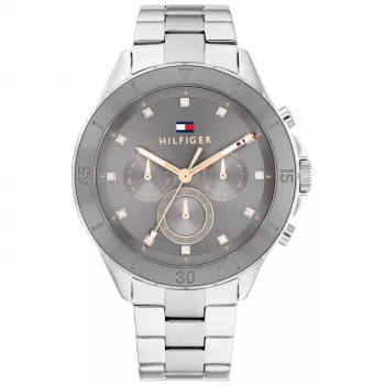Zegarek męski Tommy Hilfiger Damon Quartz Analogowy 40mm Stal nierdzewna Niebieska tarcza