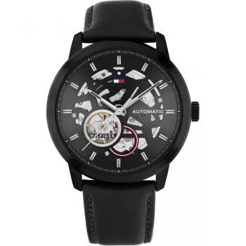 Zegarek męski Tommy Hilfiger Damon 1710659 43mm niebieska tarcza stal nierdzewna