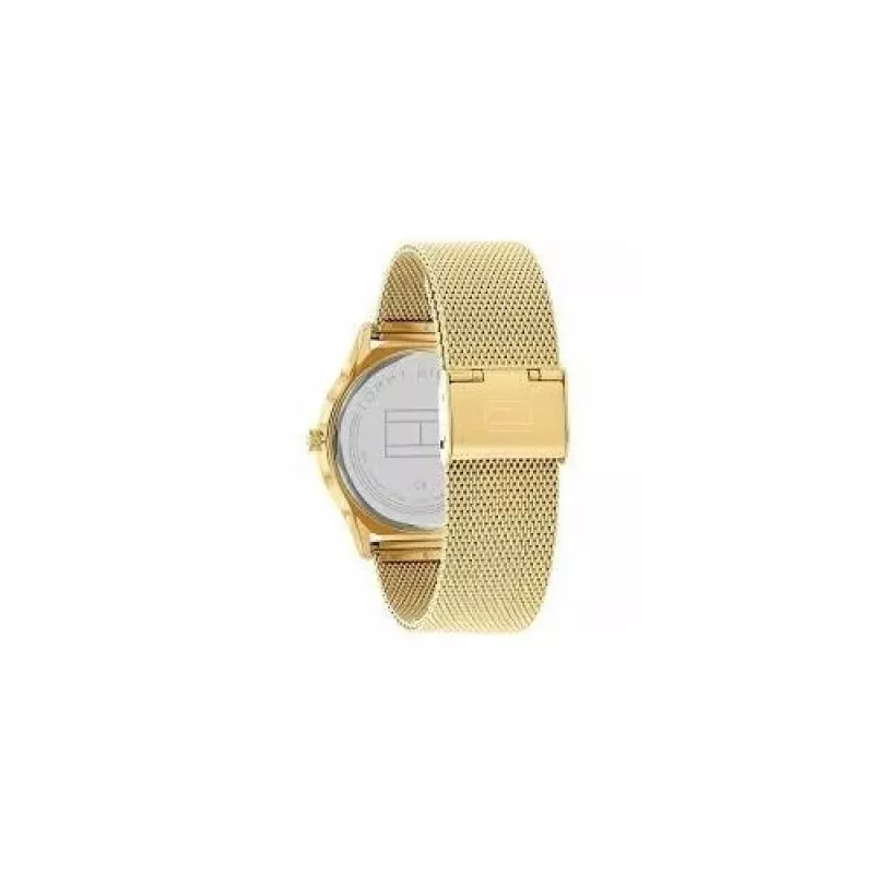 Zegarek męski Tommy Hilfiger 1710469 Analogowy Kwarcowy 40mm Niebieska Tarcza Brązowy Skórzany Pasek