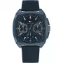 Zegarek Tommy Hilfiger 1710558 Analogowy Kwarcowy 40 mm Niebieska Tarcza Brązowa Skóra