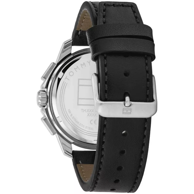 Zegarek Tommy Hilfiger 1710619 Męski Analogowy Kwarcowy 46mm Niebieska Tarcza Stal Szlachetna