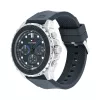 Zegarek Tommy Hilfiger Męski 1710687 Analogowy Kwarcowy 48 mm Stal Nierdzewna Niebieska Tarcza
