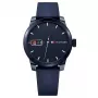 Zegarek Tommy Hilfiger 1791381 Analogowy Kwarcowy 42mm Niebieska Tarcza Brązowa Skóra