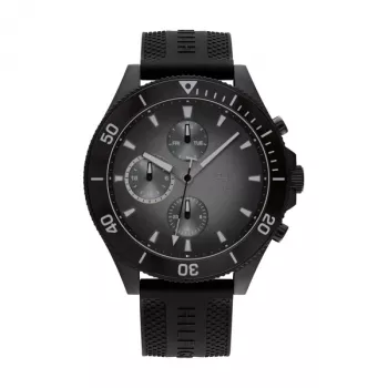 Zegarek męski Tommy Hilfiger 1791921 ze stali szlachetnej, kwarcowy, 46 mm, niebieska tarcza