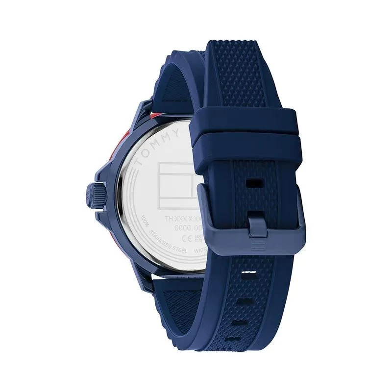 Zegarek Tommy Hilfiger 1792022 Męski Analogowy Kwarcowy 48mm Stal Nierdzewna Niebieska Tarcza