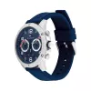 Zegarek Tommy Hilfiger 1792027 Męski Analogowy Kwarcowy 44mm Niebieska Tarcza Stal Szlachetna Srebrna