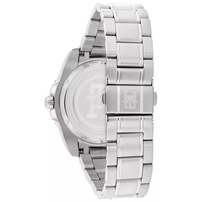 Zegarek męski Tommy Hilfiger 1792131 Analogowy Kwarcowy 42mm Niebieska Tarcza Brązowa Skóra