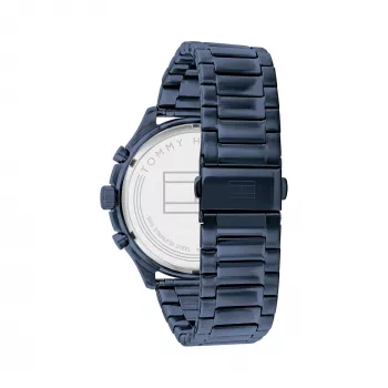 Zegarek Tommy Hilfiger Damon męski kwarcowy 1791853 44mm niebieski silikon