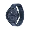 Zegarek Tommy Hilfiger Damon męski kwarcowy 1791853 44mm niebieski silikon