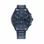 Zegarek Tommy Hilfiger Damon męski kwarcowy 1791853 44mm niebieski silikon
