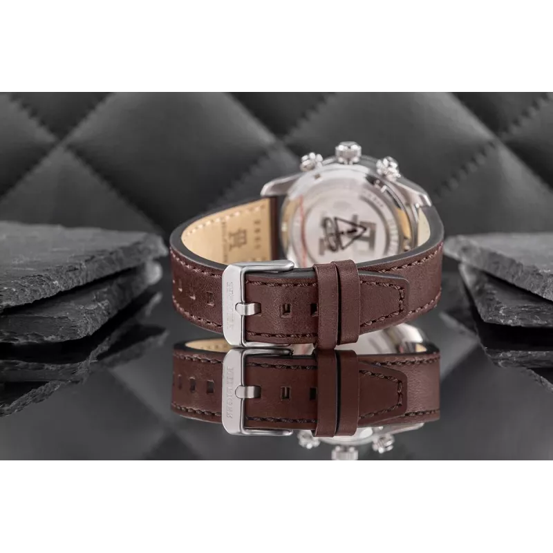 Zegarek męski Tommy Hilfiger Damon 1792163 41mm stal nierdzewna niebieska tarcza