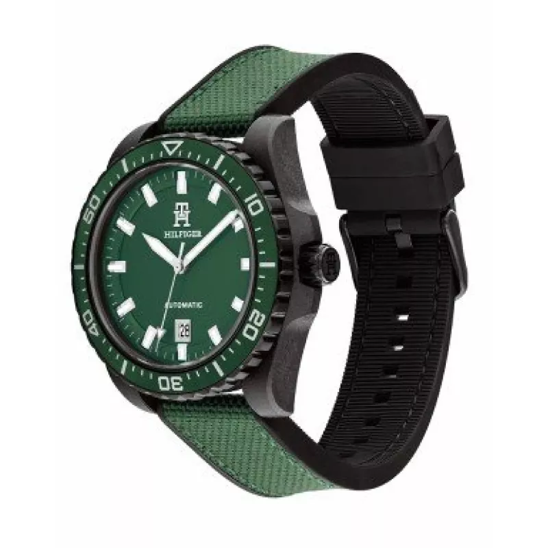 Zegarek Tommy Hilfiger Daniel męski kwarcowy 1792161 42mm niebieska tarcza brązowa skóra