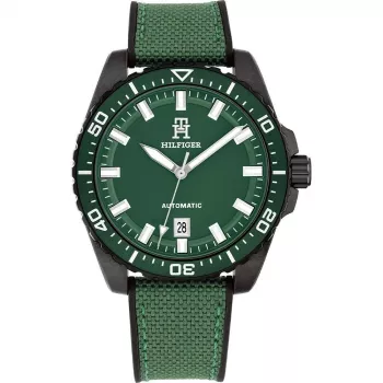 Zegarek Tommy Hilfiger Daniel męski kwarcowy 1792161 42mm niebieska tarcza brązowa skóra