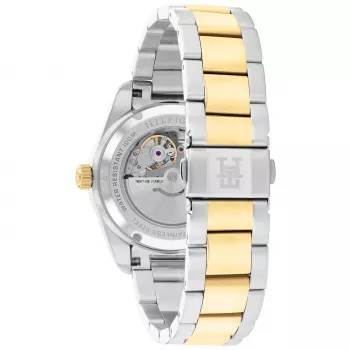 Zegarek Tommy Hilfiger Deacon Męski Kwarcowy 40mm Niebieska Tarcza Stalowa Siatka