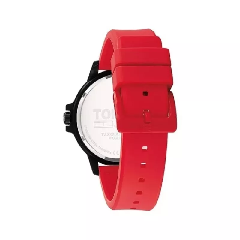 Zegarek Tommy Hilfiger Męski Decker Kwarcowy Analogowy 1792033 45 mm Stal Nierdzewna Niebieska Tarcza