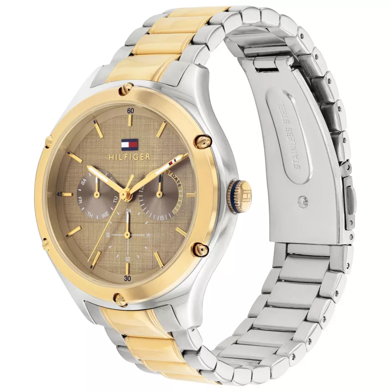 Zegarek Tommy Hilfiger Decker Męski Kwarcowy 1782658 40mm Niebieska Tarcza Stal Szlachetna