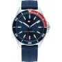 Zegarek Tommy Hilfiger Decker Męski Kwarcowy 1792009 43mm Niebieska Tarcza Stal Szlachetna