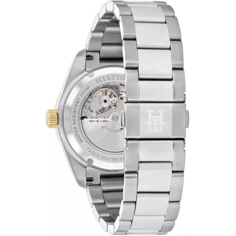 Zegarek Tommy Hilfiger Decker Męski Kwarcowy 1792155 40mm Niebieska Tarcza Stal Szlachetna
