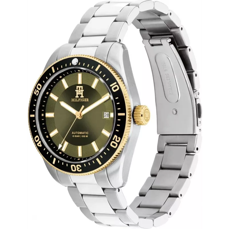Zegarek Tommy Hilfiger Decker Męski Kwarcowy 1792155 40mm Niebieska Tarcza Stal Szlachetna