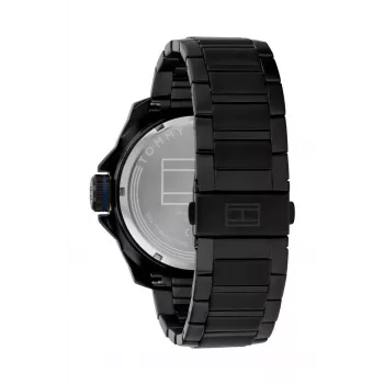 Tommy Hilfiger Męski Zegarek Kwarcowy Analogowy 1792139 49mm Niebieski Silikon