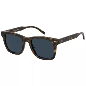 Okulary przeciwsłoneczne Tommy Hilfiger męskie TH-2184-S-086 oprawka Havana soczewki szare 52mm