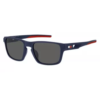 Okulary przeciwsłoneczne Tommy Hilfiger TH-1952-S-FLL męskie, prostokątne, acetatowe 55/20/135 mm