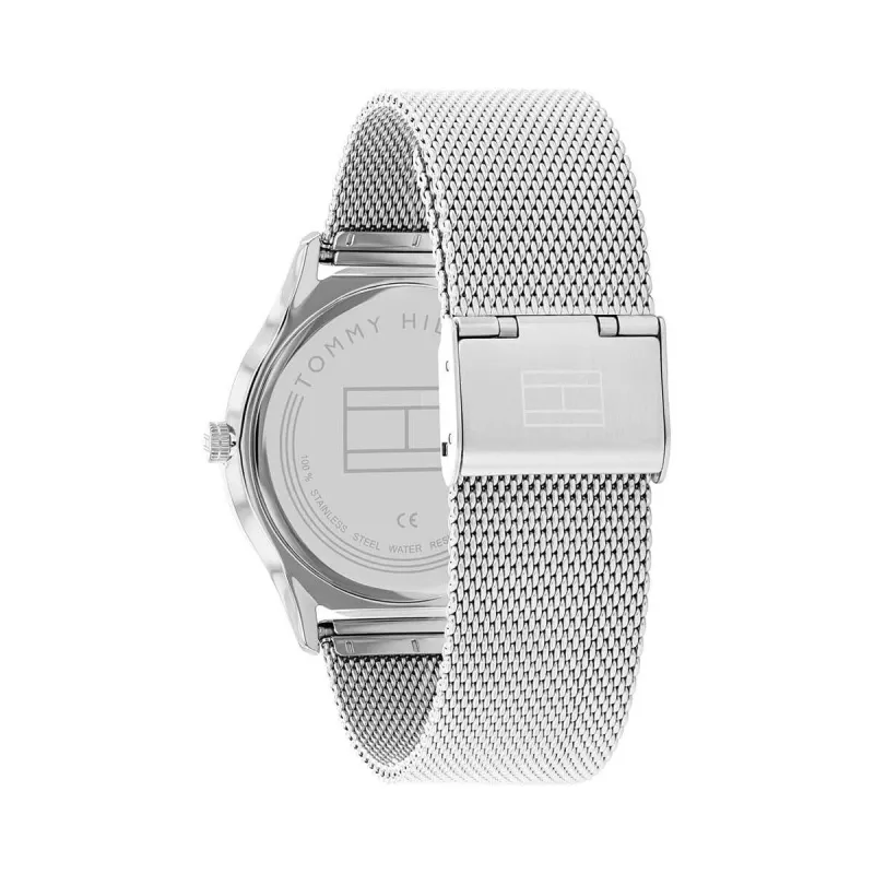 Zegarek męski TOMMY HILFIGER TH Sport Quartz 40mm Niebieska tarcza Brązowy pasek skórzany 1710468