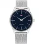 Zegarek męski TOMMY HILFIGER TH Sport Quartz 40mm Niebieska tarcza Brązowy pasek skórzany 1710468