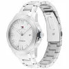 Zegarek męski Tommy Hilfiger 1710695 42mm Niebieska tarcza Stalowa siatka