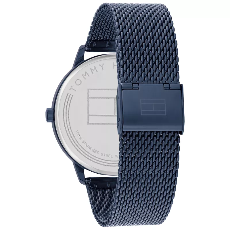 Zegarek męski Tommy Hilfiger 1791841 43mm Stal nierdzewna Niebieska tarcza